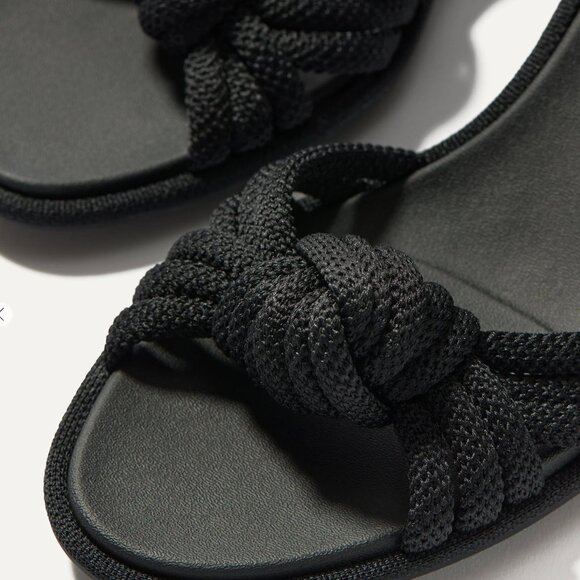 Rothy's The Knot Sandal black 7.5 - Picture 3 of 5